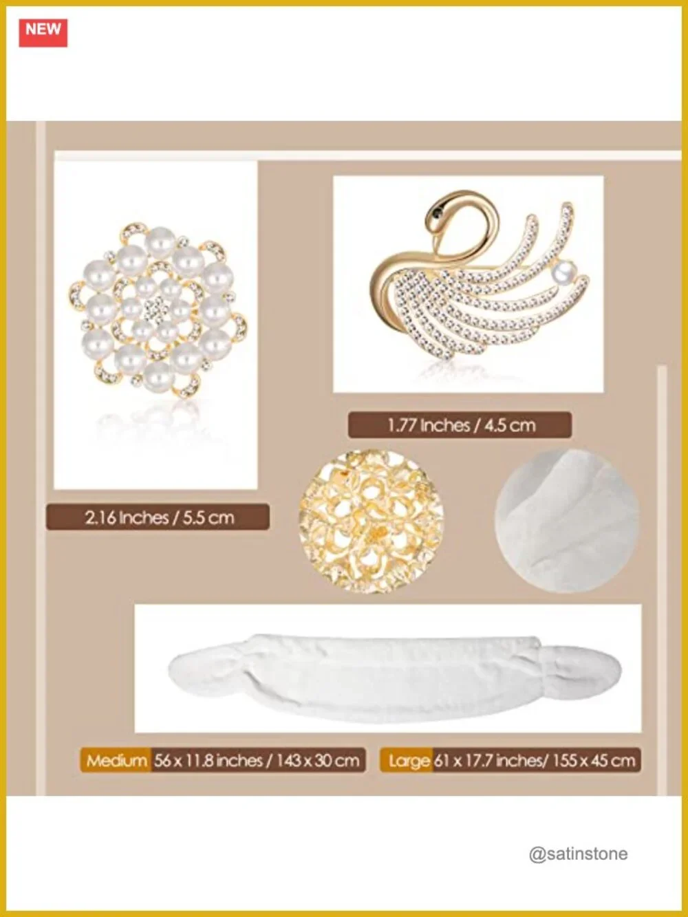 Faux Fur Shawl Wrap Women Bridal Wraps & Pashminas with Brooches